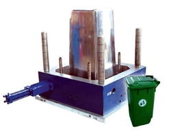 戶外環(huán)衛(wèi)垃圾桶模具 ,臺(tái)州市黃巖萬亞塑料模具廠 普通合伙